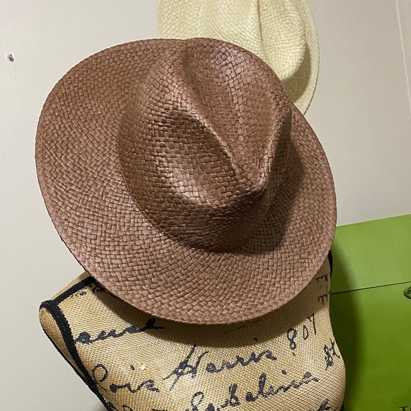 NWT MADEWELL Straw hat size women’s small/medium - Picture 2 of 7
